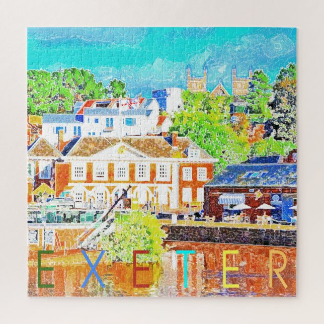 Exeter, Devon, United Kingdom Jigsaw Puzzle (Vertical)