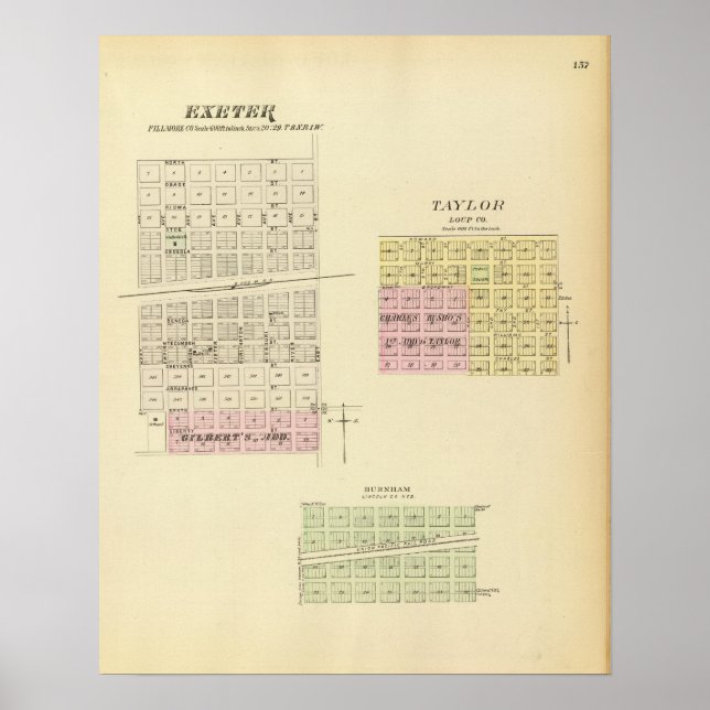 Exeter, Nebraska Poster (Front)