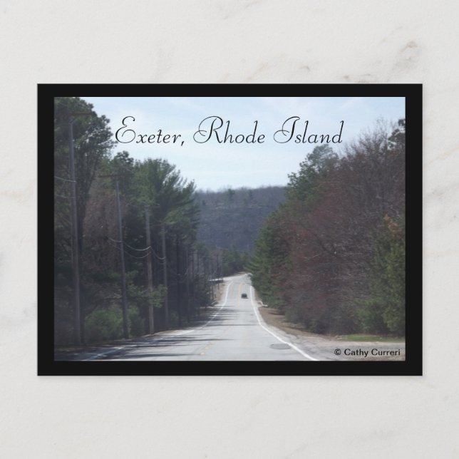 Exeter, Rhode Island Postcard (Front)