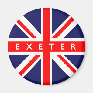 Exeter UK Flag Magnet