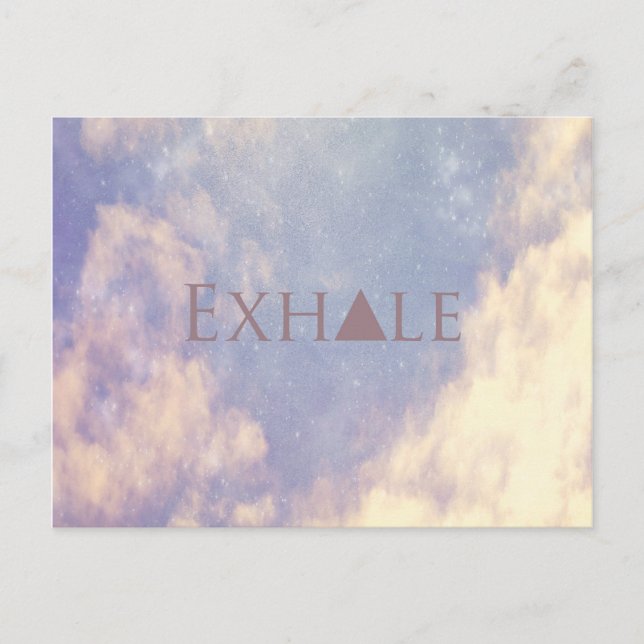 Exhale Postcard (Front)