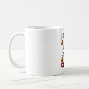 Exhausted Mum Is Costume Halloween Witch Coffee Pu Mug