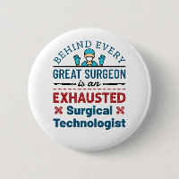 Exhausted Surgical Technologist Funny Scrub Tech