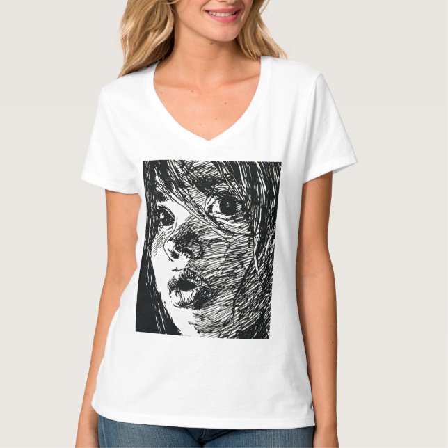 "Exhausted Vibes T-Shirt (Front)