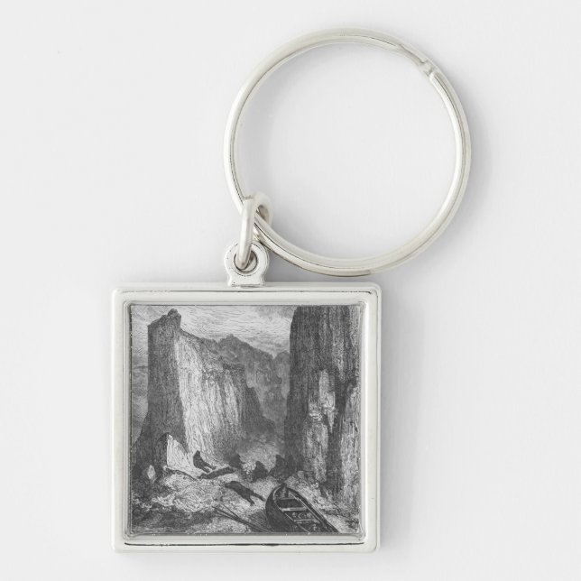 Exhaustion Key Ring (Front)