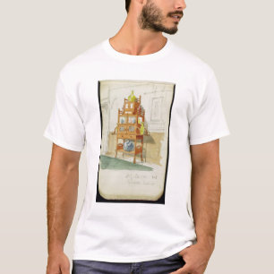Exhibition Cabinet, c.1860s-70s (w/c & pencil on p T-Shirt