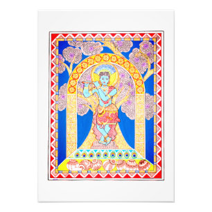 Exhibition - Krishna motif Photo Print