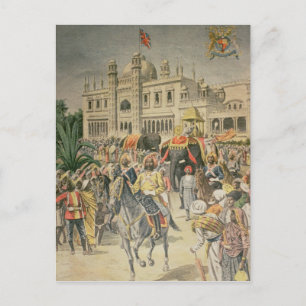 Exhibition of 1900: the Anglo-Indian Pavilion Postcard