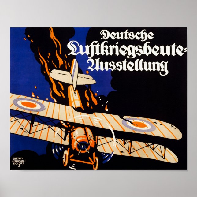 Exhibition Of German Plunder From Aerial Warfare Poster (Front)
