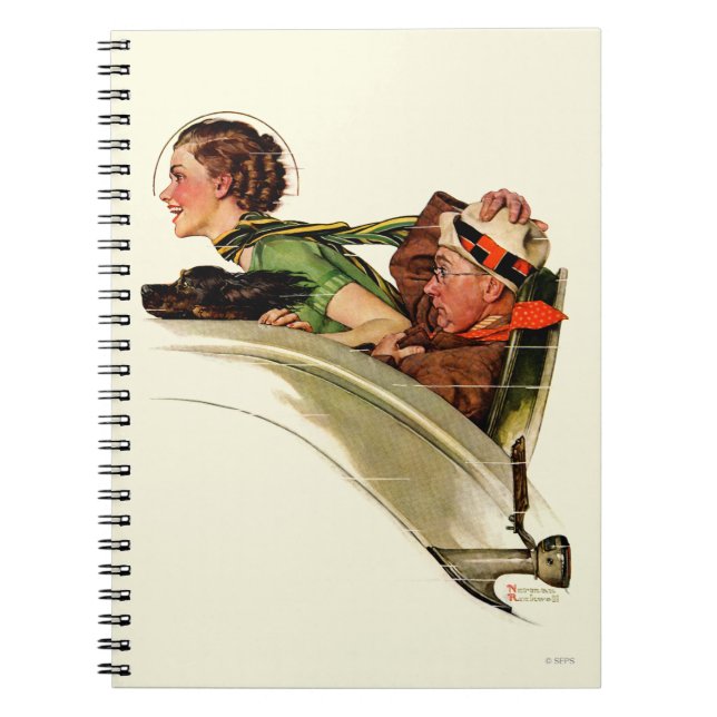Exhilaration Spiral Notebook (Front)