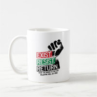 Exist Resist Return Palestine Will Be Free