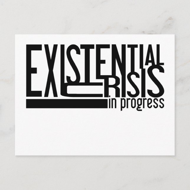 Existential Crisis postcard (Front)