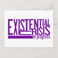 Existential Crisis postcard
