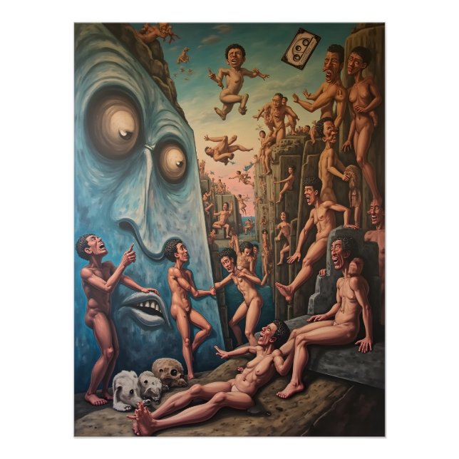 Existential Descent Poster (Front)