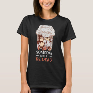 Existential Dread Retro Toon Explosion, Sarcasm, N T-Shirt