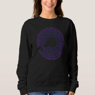Existential Dread Slogan Streetwear Aesthetic Retr Sweatshirt