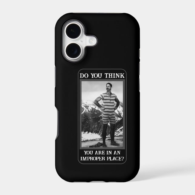 Existential Interrogation iPhone 17 Case (Back)
