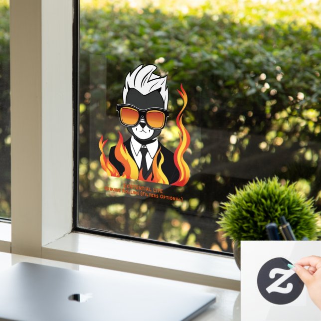 EXISTENTIAL LITE Toon Cat Transparent (Office)