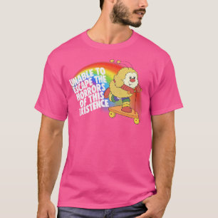 Existential Pain Retro 80s Style Nihilism Design T-Shirt