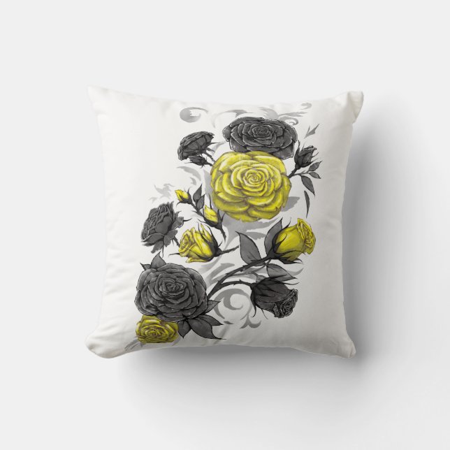 Existential Roses Cushion (Front)