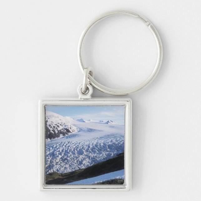 Exit Glacier in Kenai Fjords National Park, Key Ring (Front)
