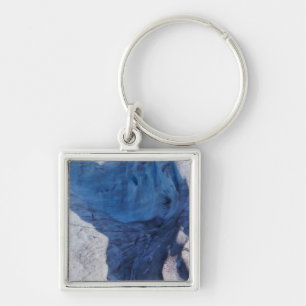 Exit Glacier Waves Key Ring