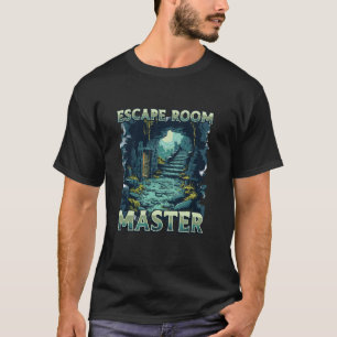 Exit Room Puzzle Challenge Escape Room Master T-Shirt