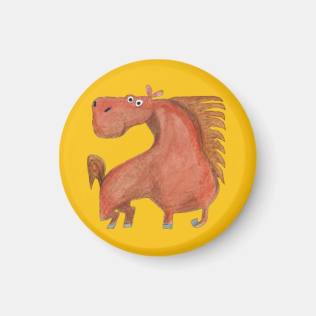 Exited Horse Magnet (Front)