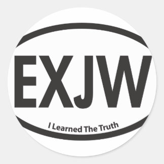ExJW03.png Classic Round Sticker