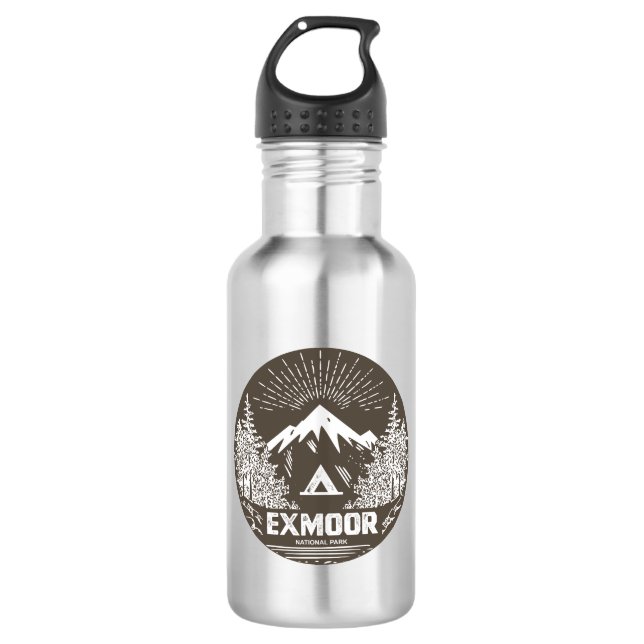 Exmoor National Park 532 Ml Water Bottle (Front)