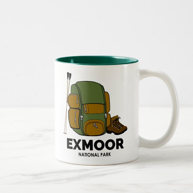 Exmoor National Park Backpack Two-Tone Coffee Mug (Right)