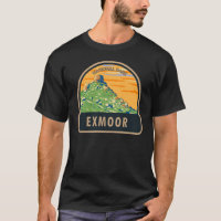Exmoor National Park Castle Rock England Vintage