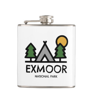 Exmoor National Park Hip Flask