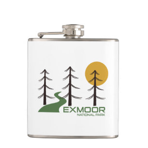 Exmoor National Park Trail Hip Flask