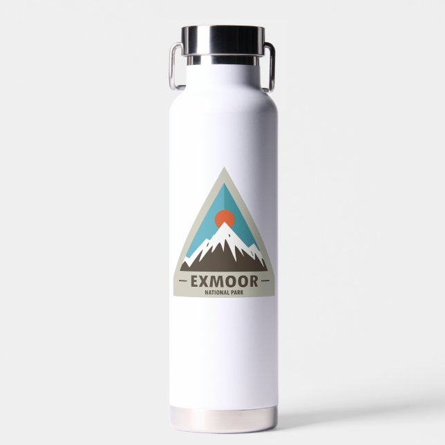 Exmoor National Park Water Bottle (Front)