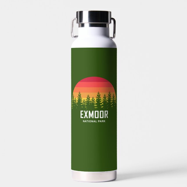 Exmoor National Park Water Bottle (Front)