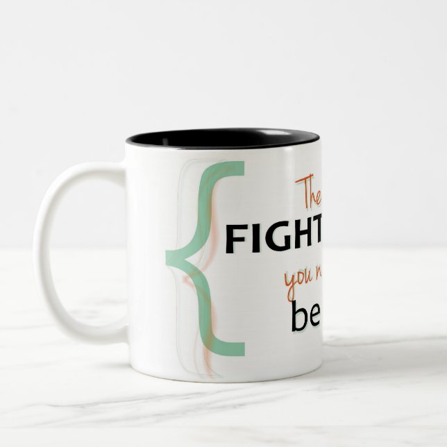 Exodus 14:14 Mug (Left)
