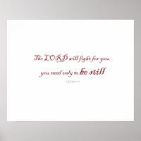 Exodus 14:14, The LORD will fight for You,