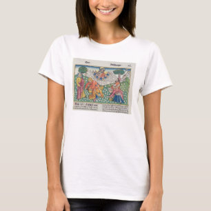 Exodus 16 13-22 God provides quail and manna to th T-Shirt