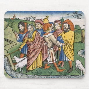 Exodus 17 1-7 Moses makes the water flow from the Mouse Pad