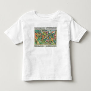 Exodus 17 8-15 Aaron and Hur support Moses' hands Toddler T-Shirt