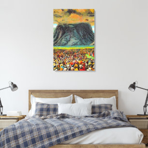 Exodus 19 Israel at Mount Sinai Canvas Print