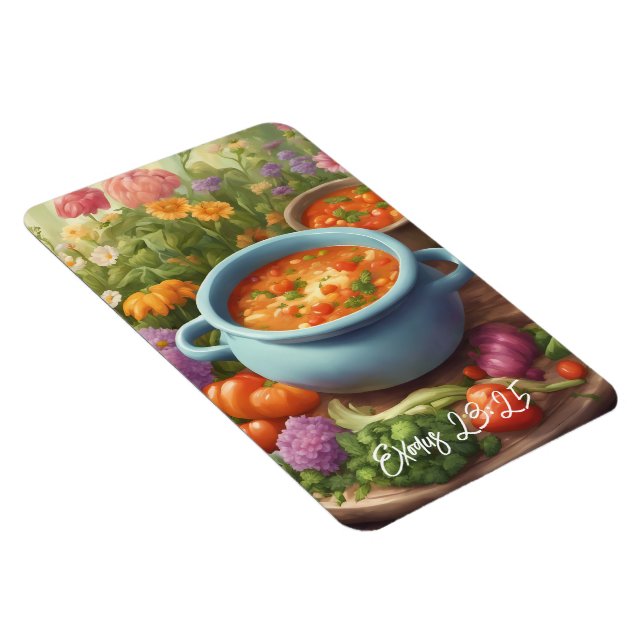 Exodus 23:25- magnet (Right Side)