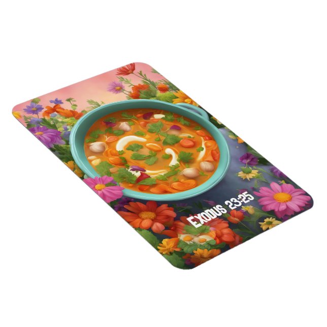 Exodus 23:25- magnet (Right Side)