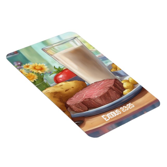 Exodus 23:25- magnet (Right Side)