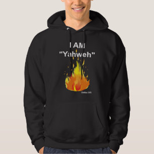 Exodus 314 I AM Who I Am, Yahweh The Burning Bush Hoodie