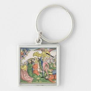 Exodus 32 15-23 Moses breaking the stone tablets, Key Ring