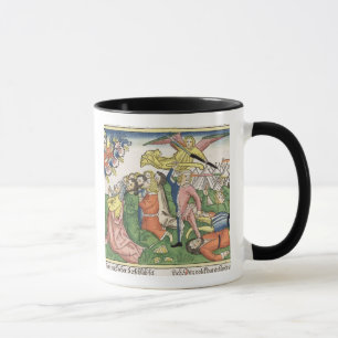 Exodus 32 15-23 Moses breaking the stone tablets, Mug