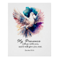 Exodus 33:14 My Presence will go with you Bible 