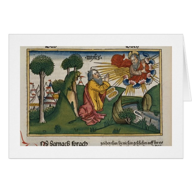 Exodus 34 1-10 Moses receives the second tablets w (Front Horizontal)